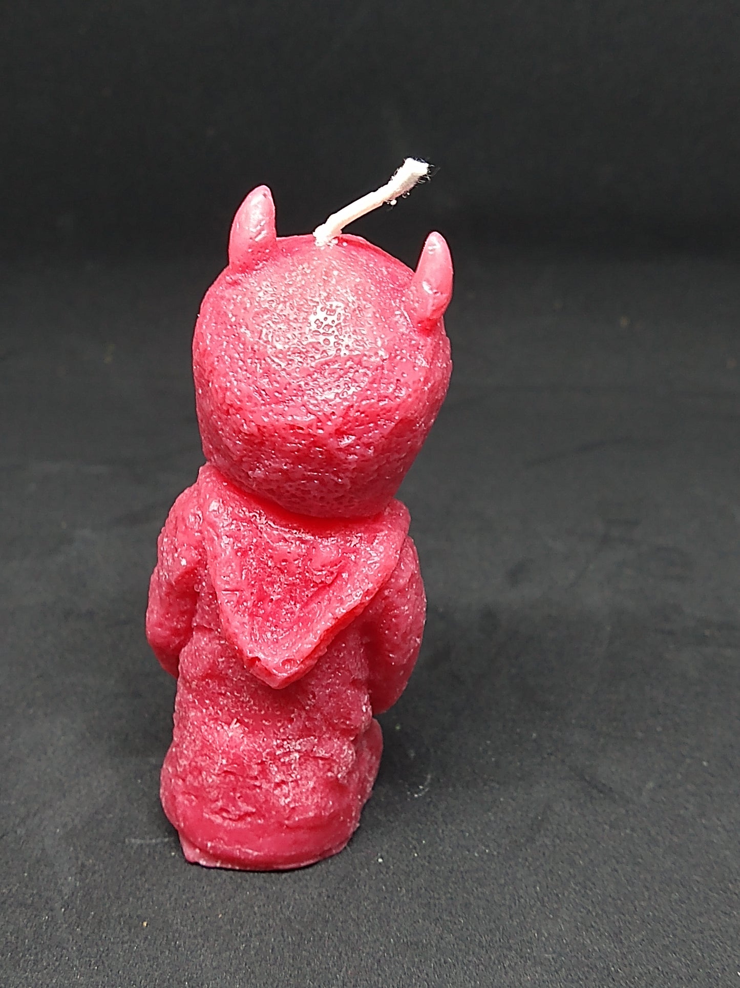 devil trick or treat candle