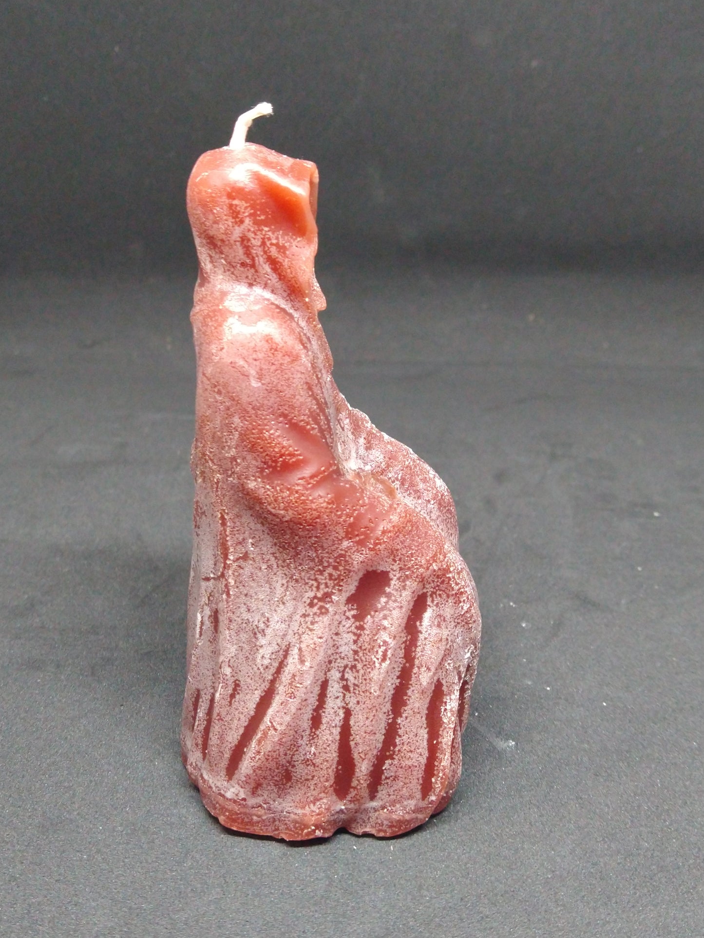 sitting grim reaper candle