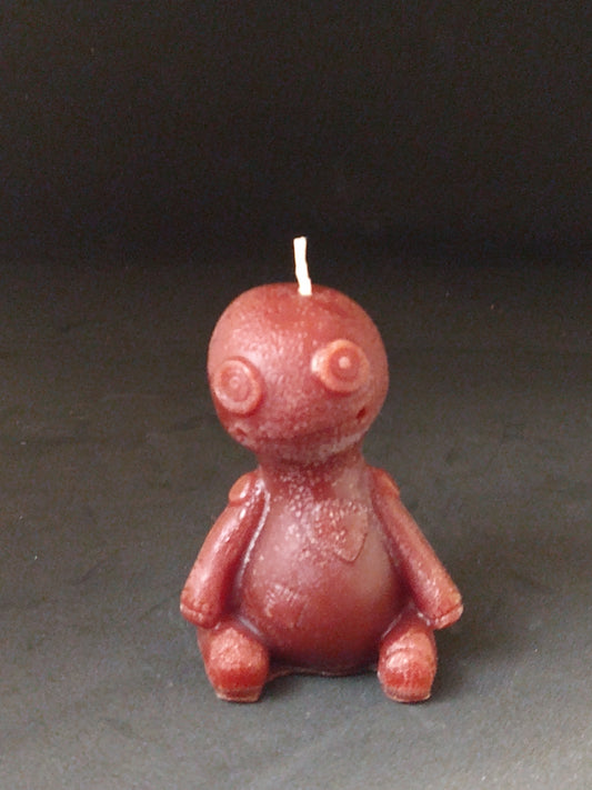 voodoo doll candle